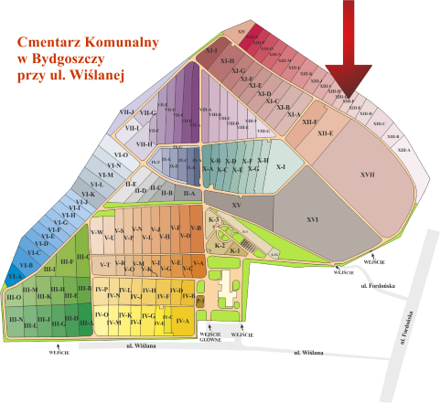 Brak mapy sektorowej
