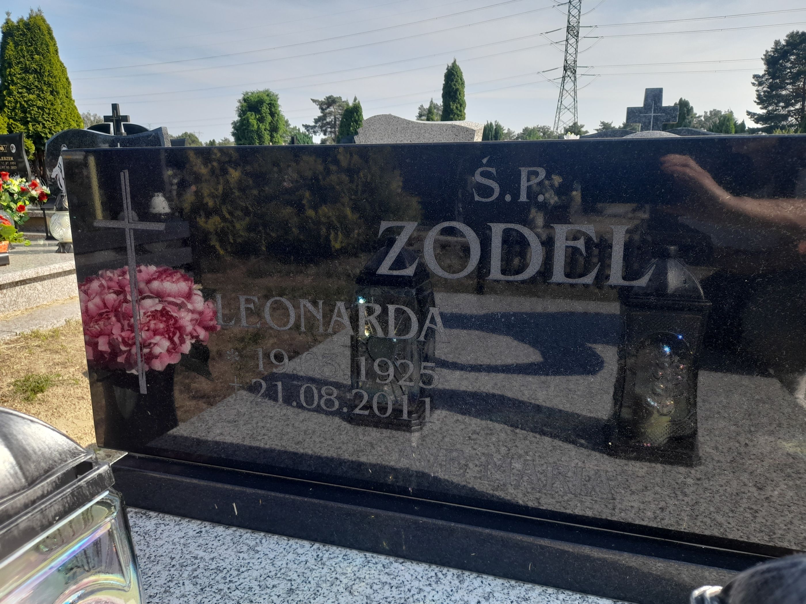 Leonarda Zodel 1925 Bydgoszcz - Grobonet - Wyszukiwarka osób pochowanych