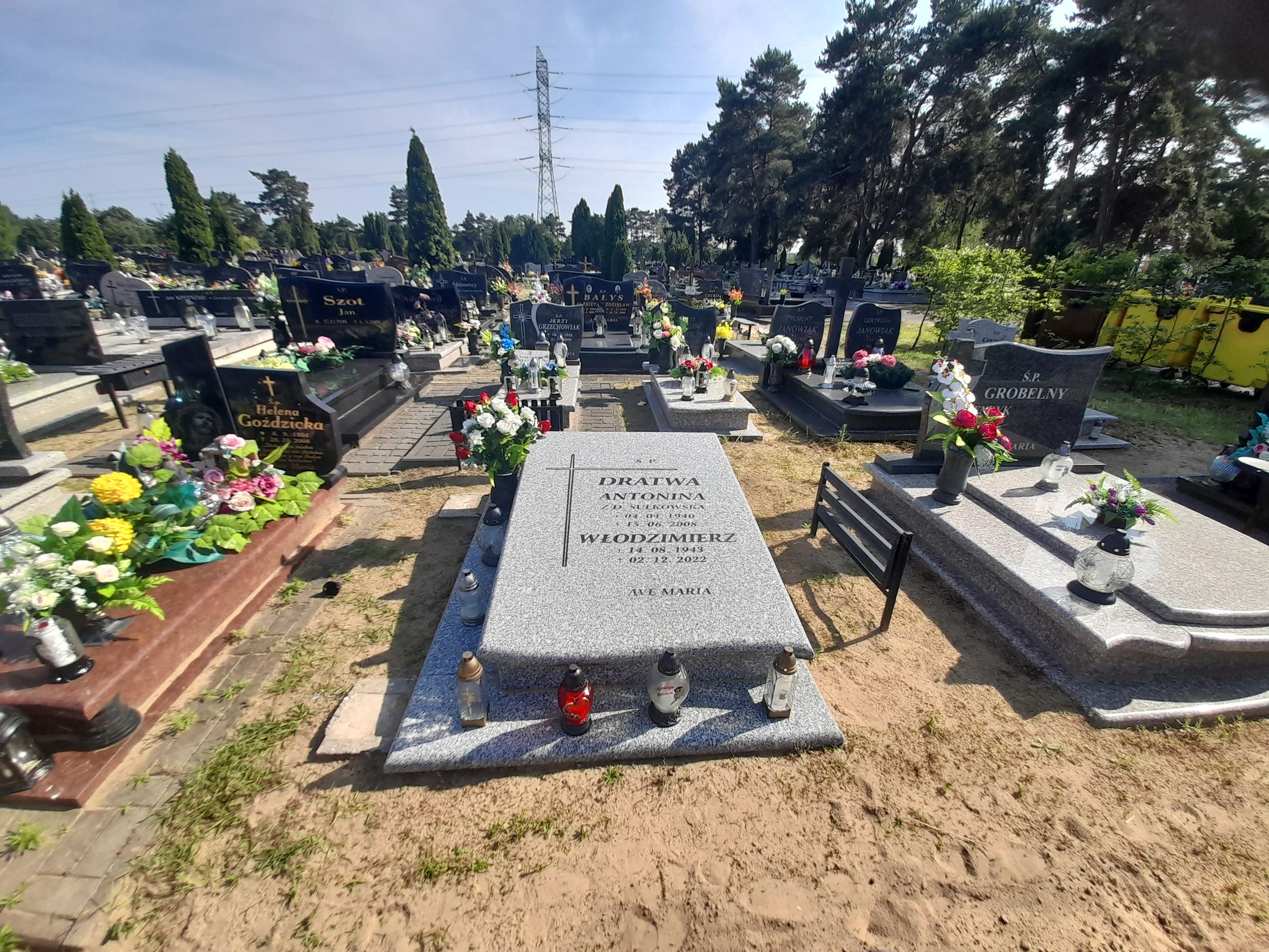 Antonina Dratwa 1940 Bydgoszcz - Grobonet - Wyszukiwarka osób pochowanych
