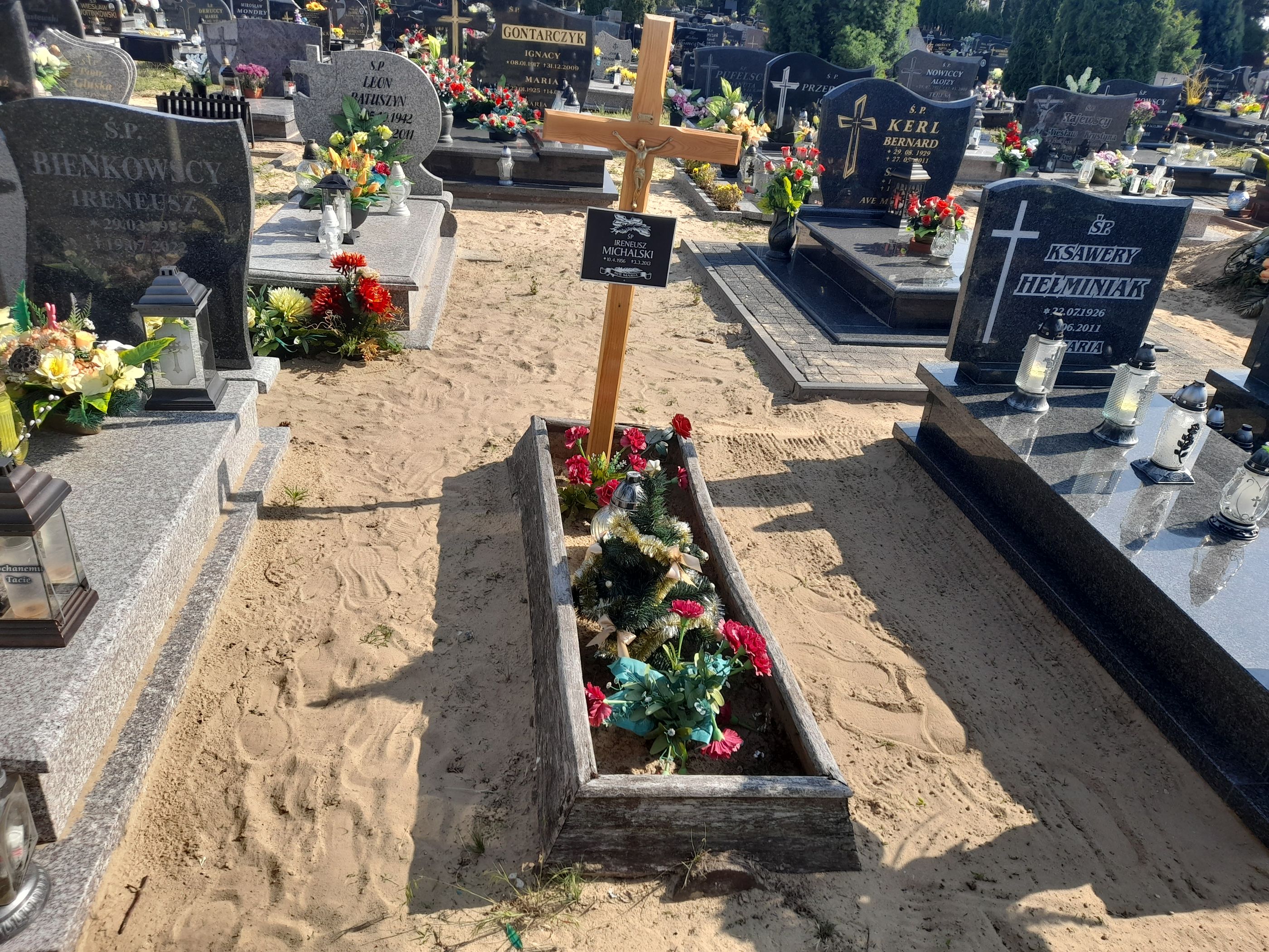 Grób Ireneusz Michalski