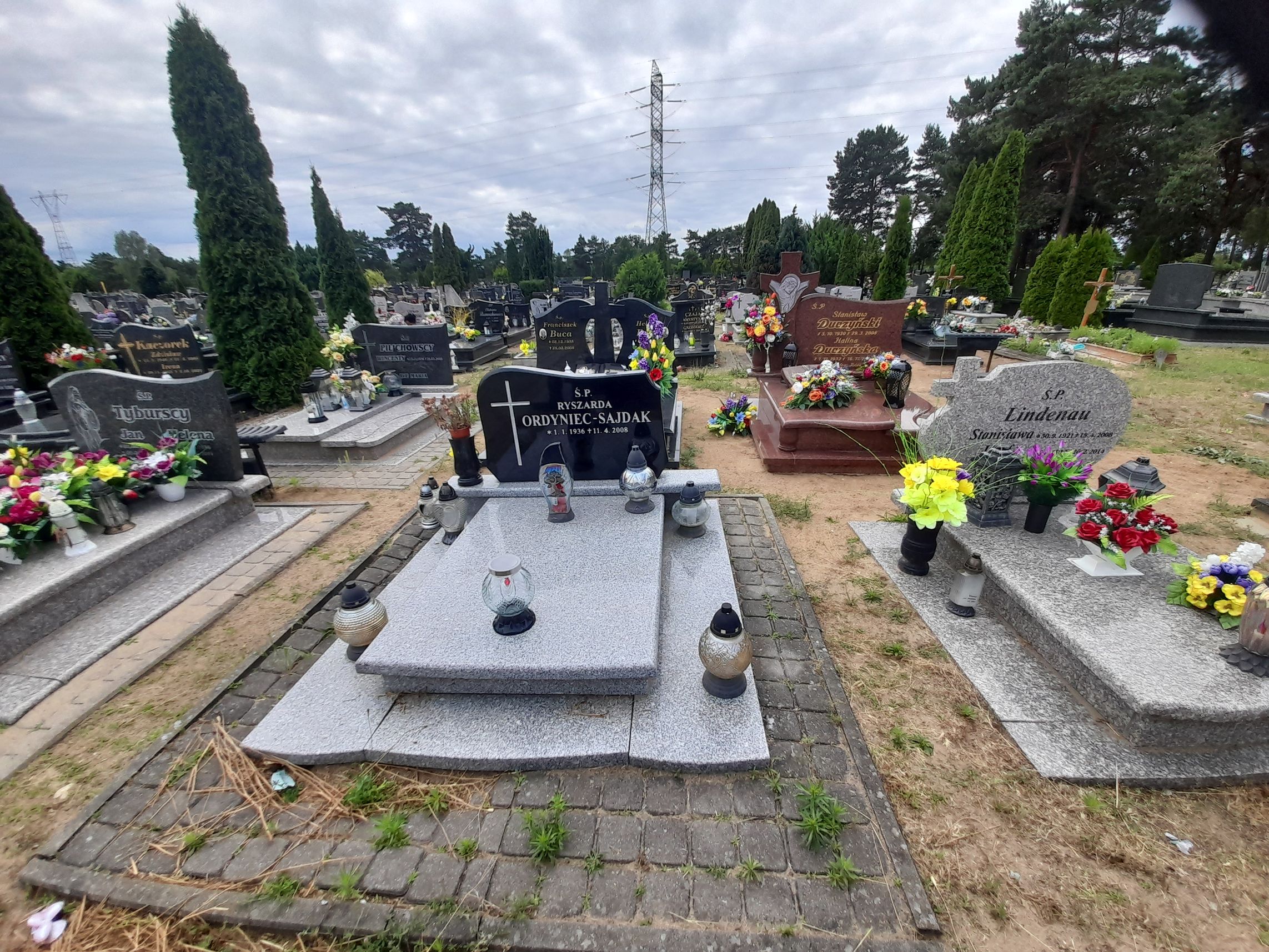 Ryszard Ordyniec-Sajdak 1936 Bydgoszcz - Grobonet - Wyszukiwarka osób pochowanych