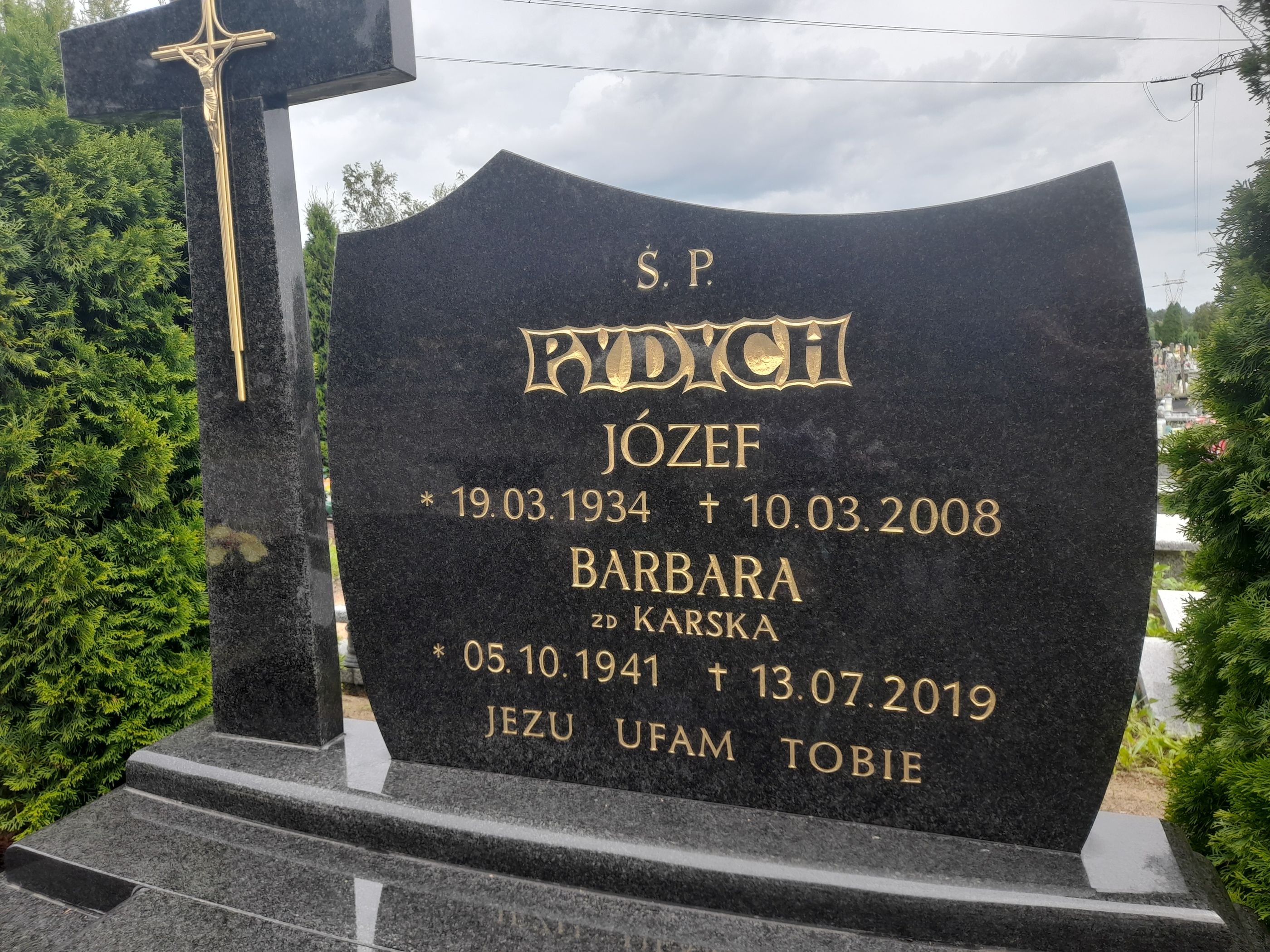 Barbara Pydych 1941 Bydgoszcz - Grobonet - Wyszukiwarka osób pochowanych