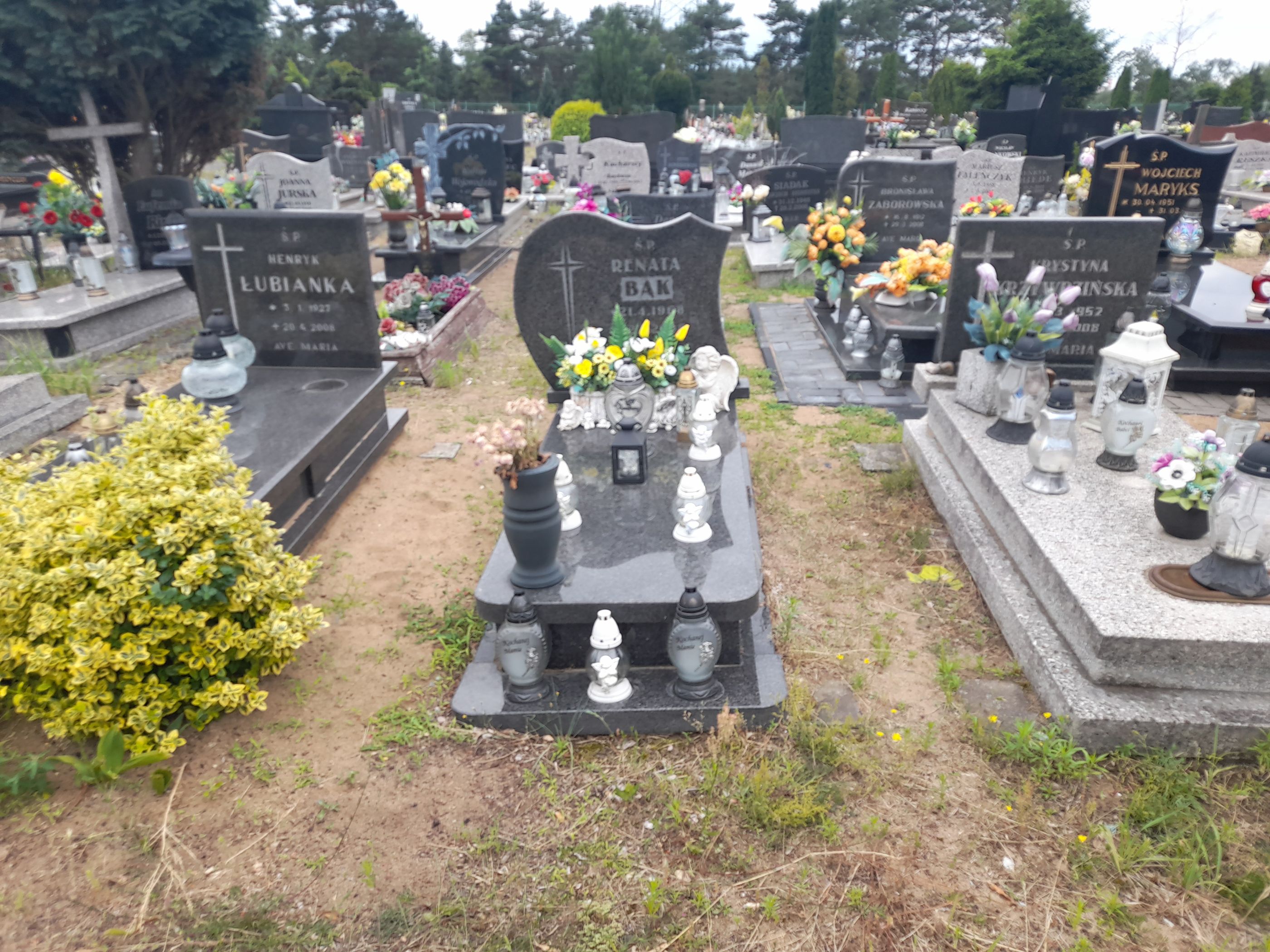 Renata Bąk 1968 Bydgoszcz - Grobonet - Wyszukiwarka osób pochowanych