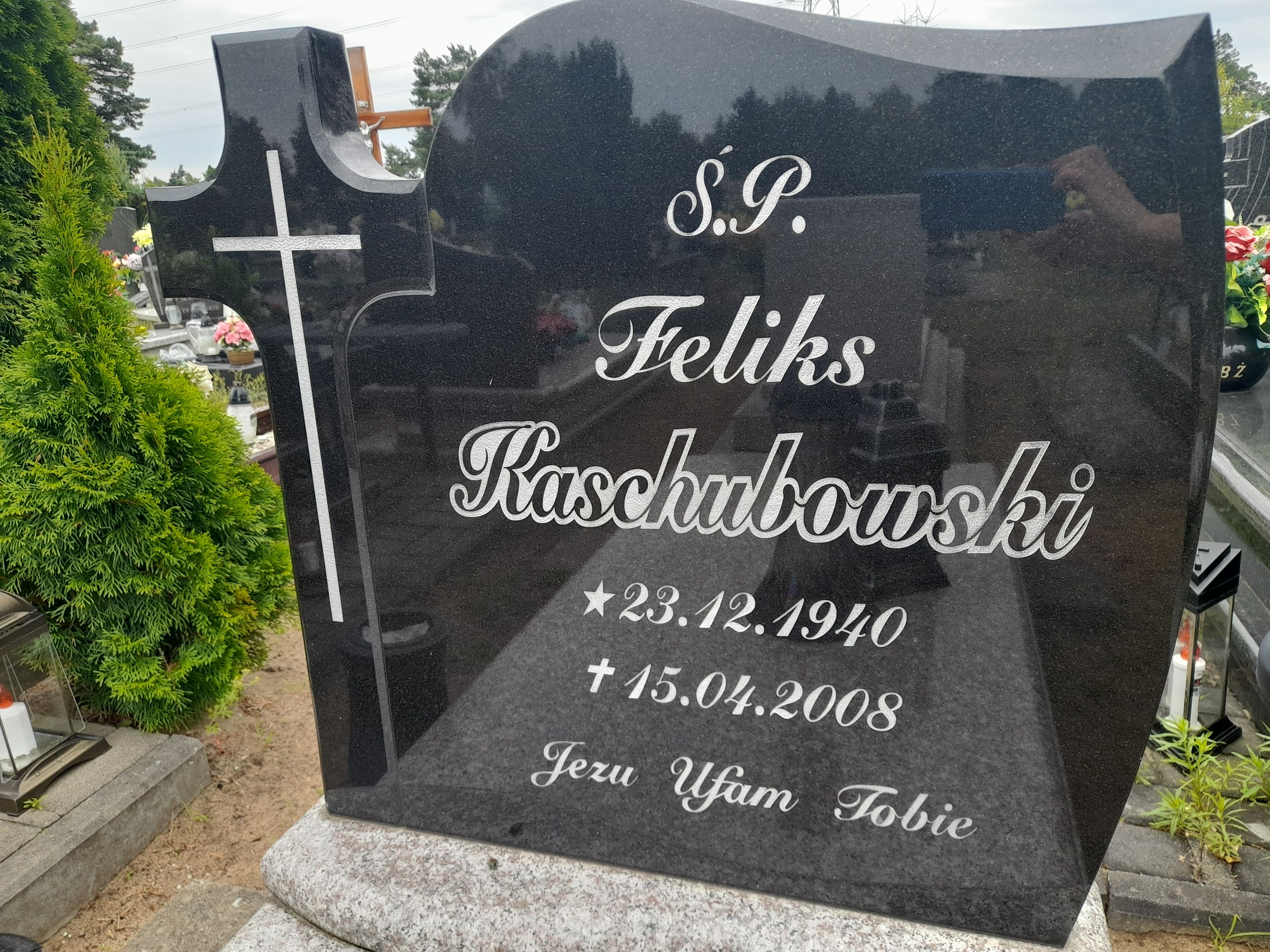 Feliks Kaschubowski 1940 Bydgoszcz - Grobonet - Wyszukiwarka osób pochowanych