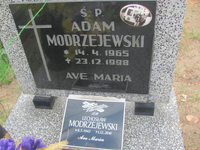 Adam Modrzejewski 1965 Bydgoszcz - Grobonet - Wyszukiwarka osób pochowanych