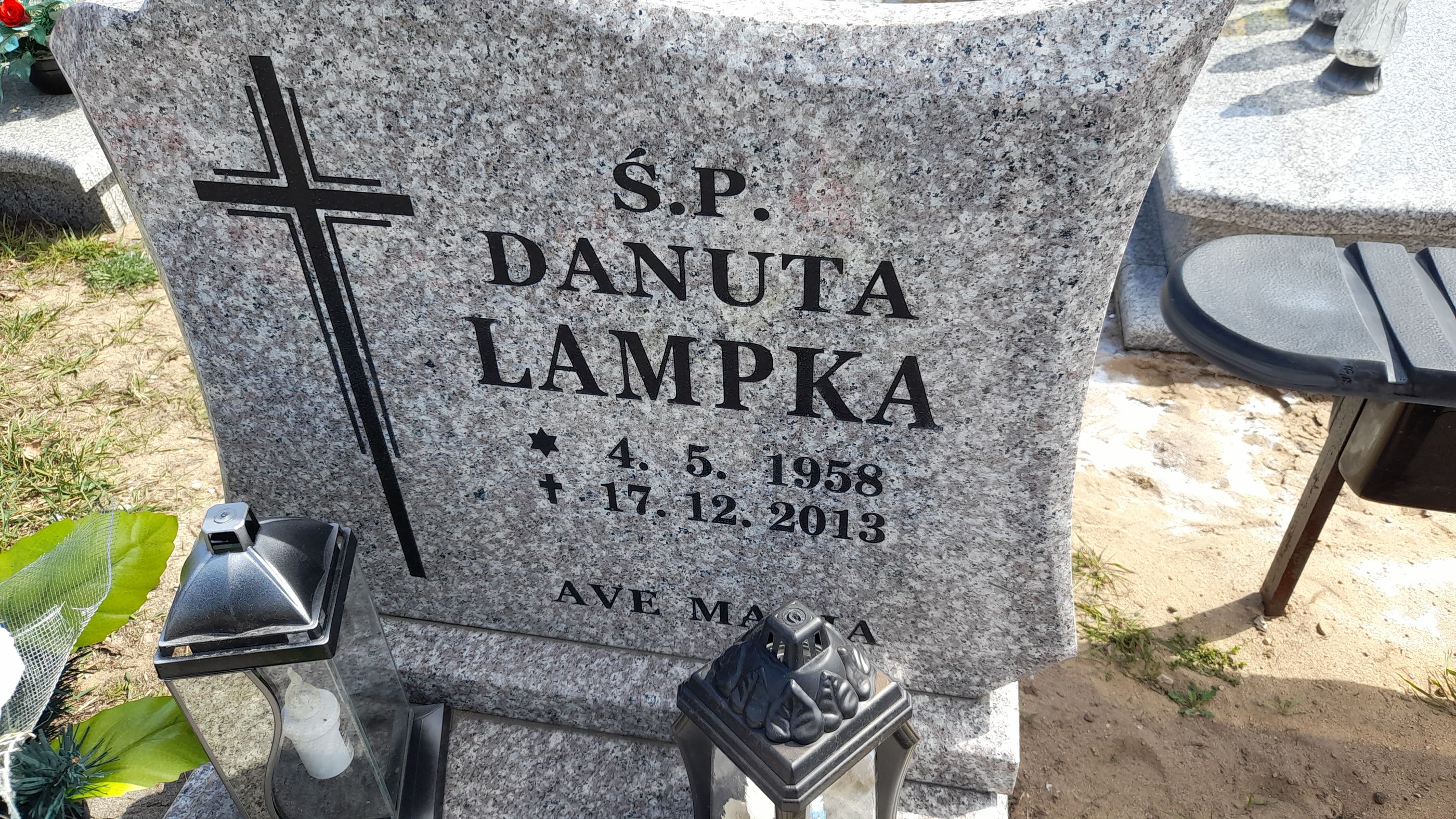 Danuta Lampka 1958 Bydgoszcz - Grobonet - Wyszukiwarka osób pochowanych