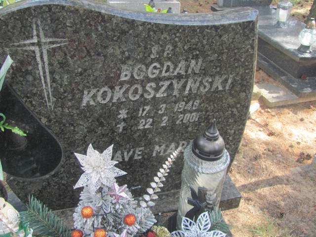 Bogdan Kokoszyński 1948 Bydgoszcz - Grobonet - Wyszukiwarka osób pochowanych