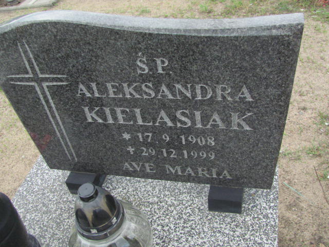 Aleksandra Kielasiak 1908 Bydgoszcz - Grobonet - Wyszukiwarka osób pochowanych