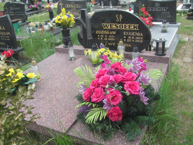 Grób Eugenia Wesołek
