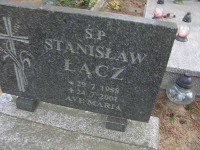 Stanisław Łącz 1958 Bydgoszcz - Grobonet - Wyszukiwarka osób pochowanych