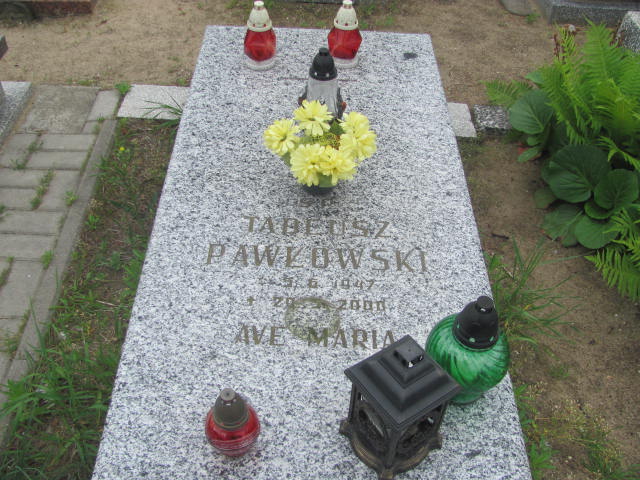 Grób KAZIMIERZ PAWŁOWSKI