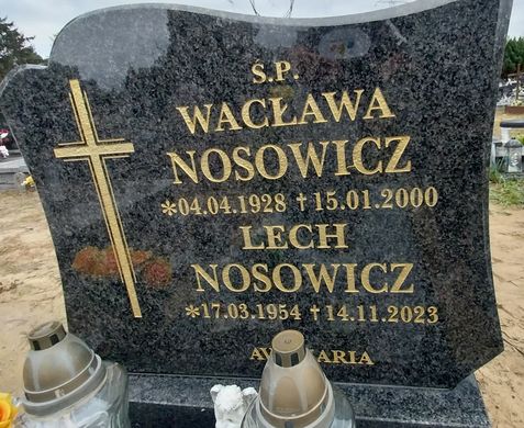 Wacława Nosowicz 1928 Bydgoszcz - Grobonet - Wyszukiwarka osób pochowanych