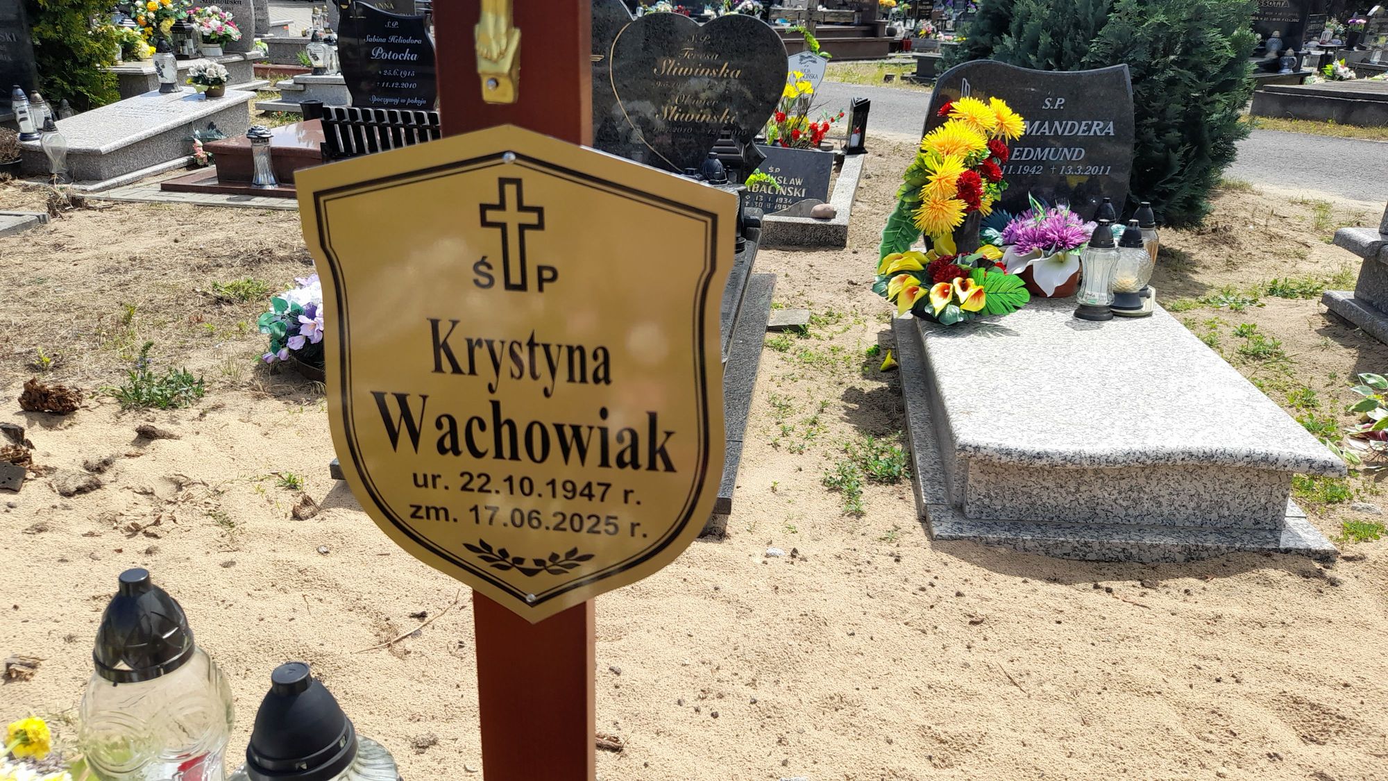 Grób Krystyna Wachowiak