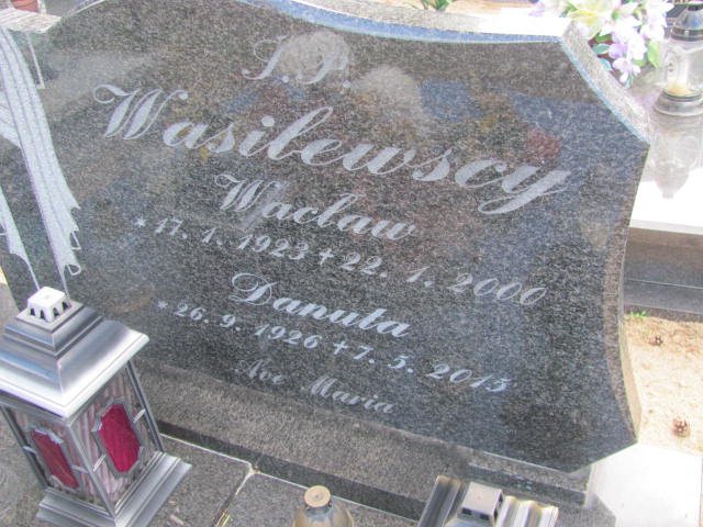 Danuta Wasilewska 1926 Bydgoszcz - Grobonet - Wyszukiwarka osób pochowanych