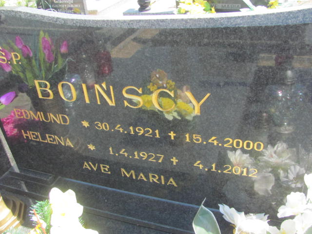 Helena Boińska 1927 Bydgoszcz - Grobonet - Wyszukiwarka osób pochowanych