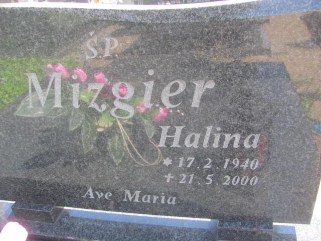 Halina Mizgier 1940 Bydgoszcz - Grobonet - Wyszukiwarka osób pochowanych