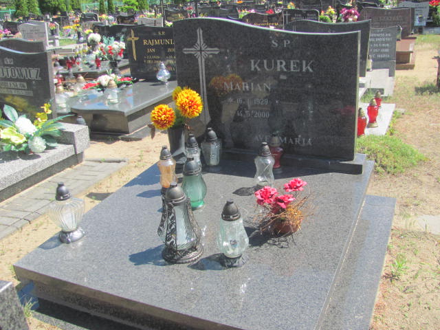 Grób Marian Kurek