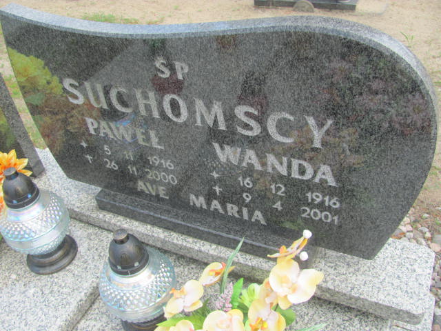 Wanda Suchomska 1916 Bydgoszcz - Grobonet - Wyszukiwarka osób pochowanych