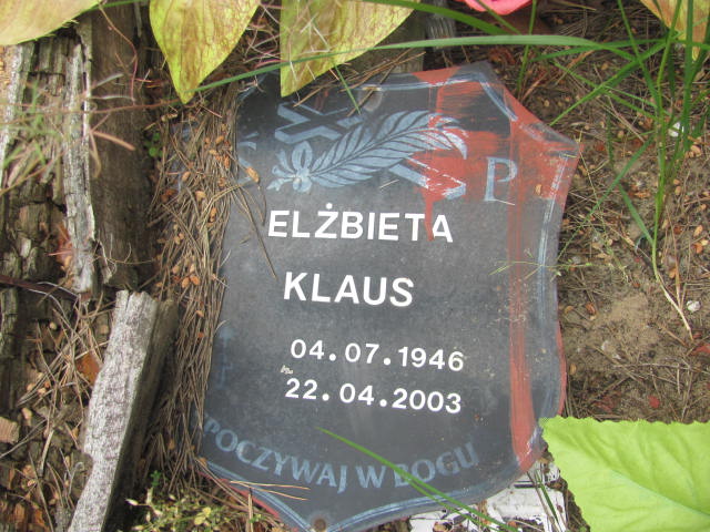 Elżbieta Klaus 1946 Bydgoszcz - Grobonet - Wyszukiwarka osób pochowanych