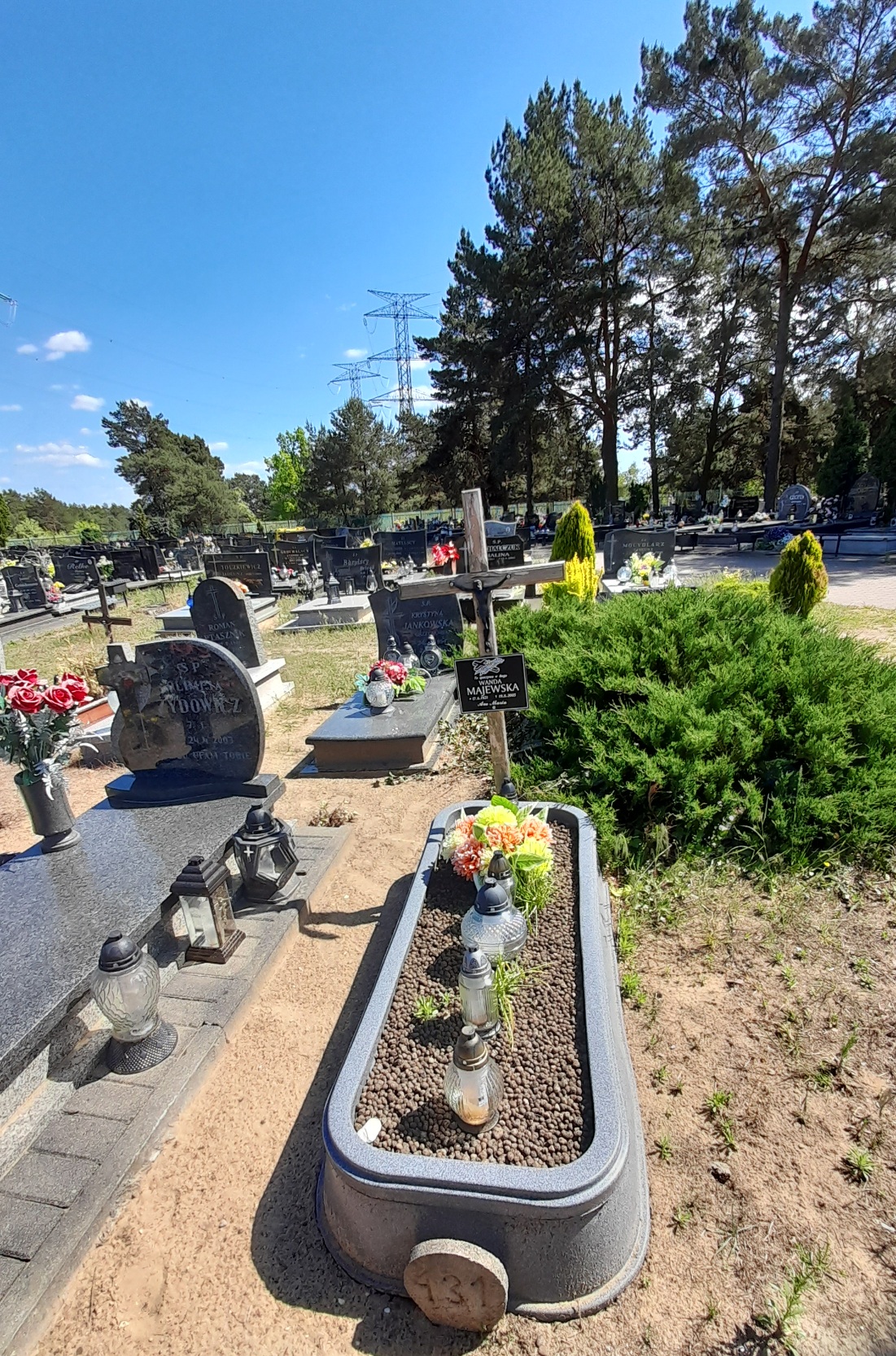 Grób Grażyna Majewska