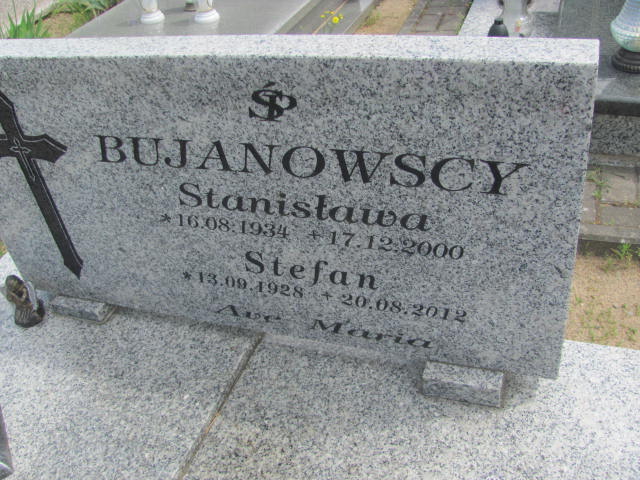 Stanisława Bujanowska 1934 Bydgoszcz - Grobonet - Wyszukiwarka osób pochowanych