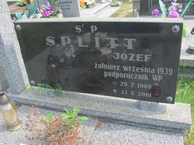 Józef Splitt 1908 Bydgoszcz - Grobonet - Wyszukiwarka osób pochowanych