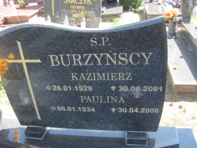 Paulina Burzyńska 1934 Bydgoszcz - Grobonet - Wyszukiwarka osób pochowanych