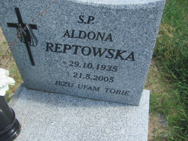 Aldona Reptowska 1935 Bydgoszcz - Grobonet - Wyszukiwarka osób pochowanych