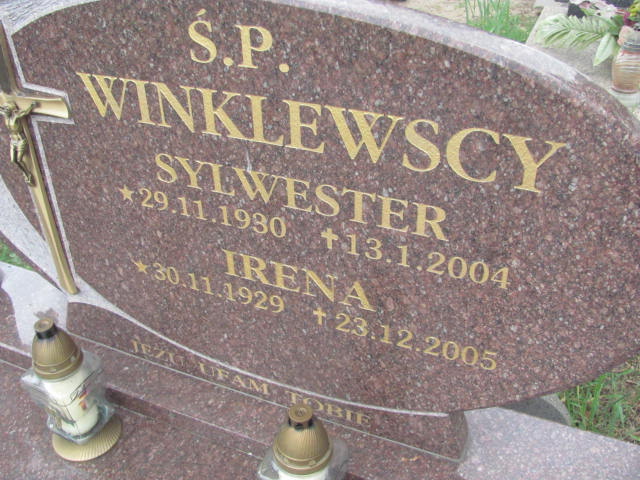 Irena Winklewska 1929 Bydgoszcz - Grobonet - Wyszukiwarka osób pochowanych