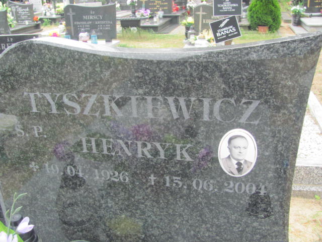 Henryk Tyszkiewicz 1926 Bydgoszcz - Grobonet - Wyszukiwarka osób pochowanych