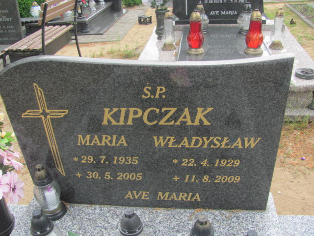 Maria Kipczak 1935 Bydgoszcz - Grobonet - Wyszukiwarka osób pochowanych