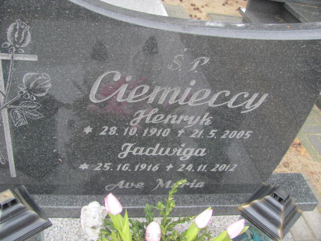 Henryk Ciemiecki 1910 Bydgoszcz - Grobonet - Wyszukiwarka osób pochowanych