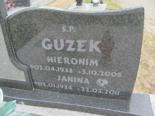 Hieronim Guzek 1933 Bydgoszcz - Grobonet - Wyszukiwarka osób pochowanych