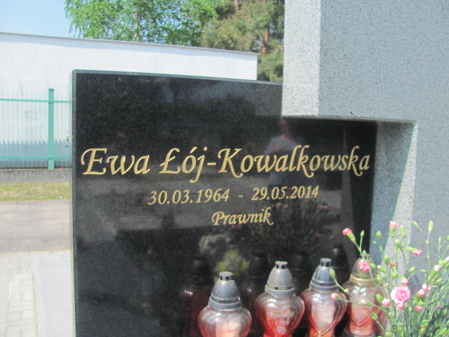 Ewa Łój Kowalkowska 1964 Bydgoszcz - Grobonet - Wyszukiwarka osób pochowanych