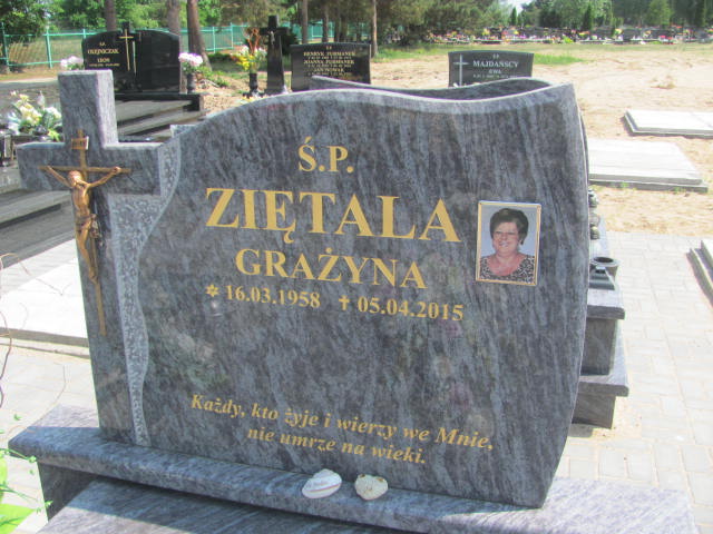 Grażyna Ziętala 1958 Bydgoszcz - Grobonet - Wyszukiwarka osób pochowanych