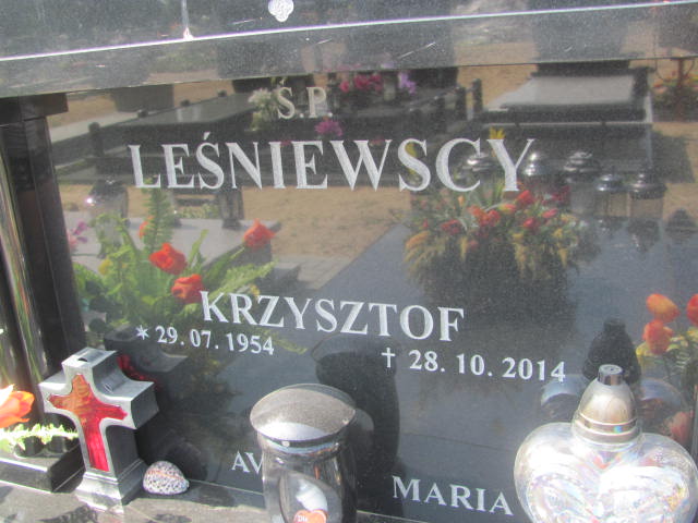 Krzysztof Leśniewski 1954 Bydgoszcz - Grobonet - Wyszukiwarka osób pochowanych