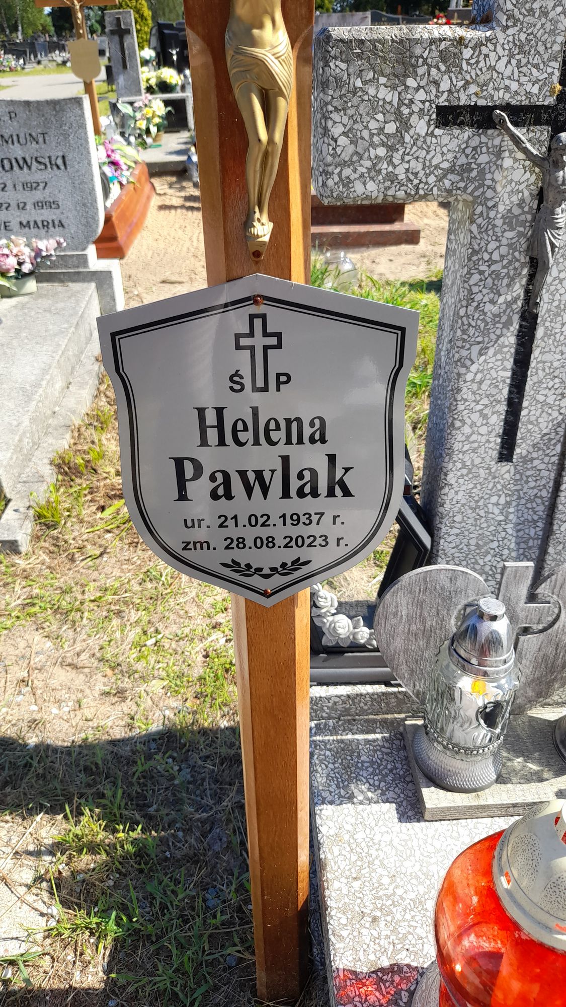 Grób Franciszek Pawlak