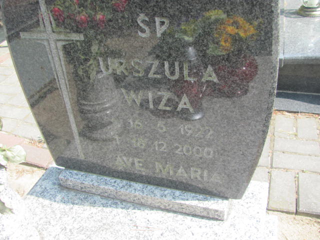 Urszula Wiza 1922 Bydgoszcz - Grobonet - Wyszukiwarka osób pochowanych
