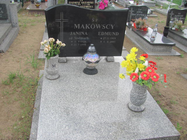 Grób Janina Makowska