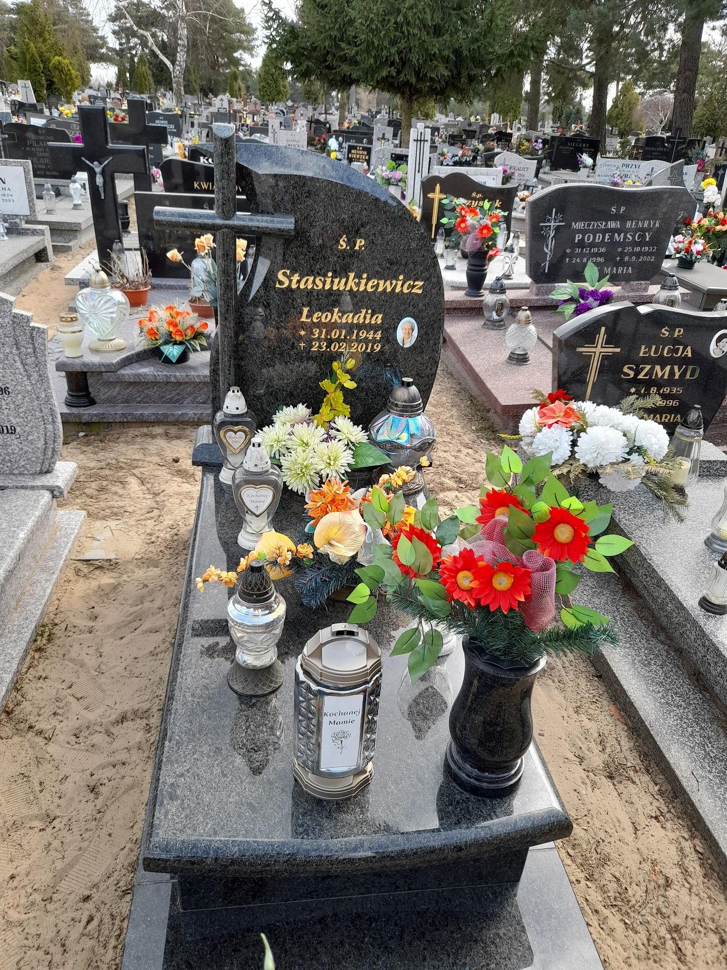 Leokadia Stasiukiewicz 1944 Bydgoszcz - Grobonet - Wyszukiwarka osób pochowanych