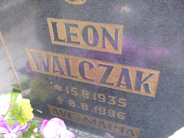 Leon Walczak 1935 Bydgoszcz - Grobonet - Wyszukiwarka osób pochowanych
