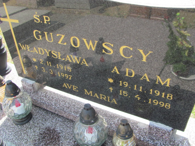 Adam Guzowski 1918 Bydgoszcz - Grobonet - Wyszukiwarka osób pochowanych