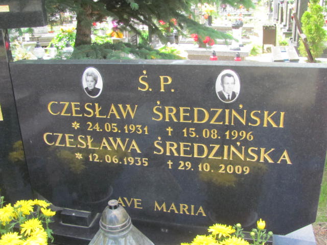 Czesław Średziński 1931 Bydgoszcz - Grobonet - Wyszukiwarka osób pochowanych