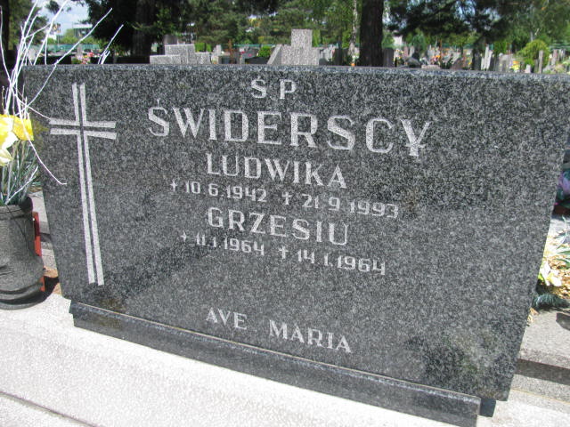 Stanisław ŚwIderski 1935 Bydgoszcz - Grobonet - Wyszukiwarka osób pochowanych