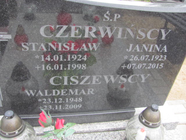 Waldemar Ciszewski 1948 Bydgoszcz - Grobonet - Wyszukiwarka osób pochowanych