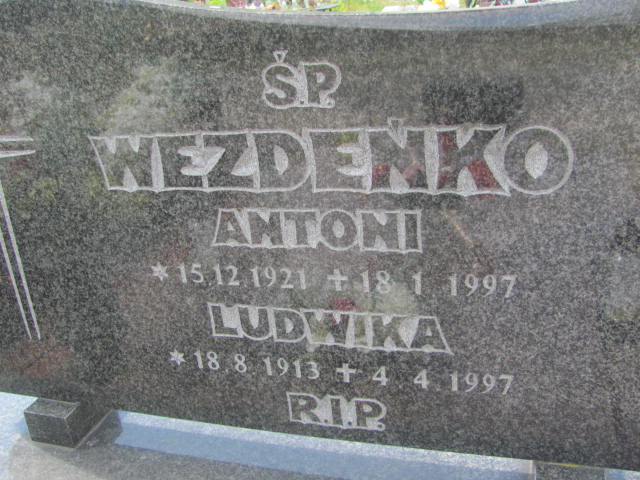 Ludwika Wezdeńko 1913 Bydgoszcz - Grobonet - Wyszukiwarka osób pochowanych