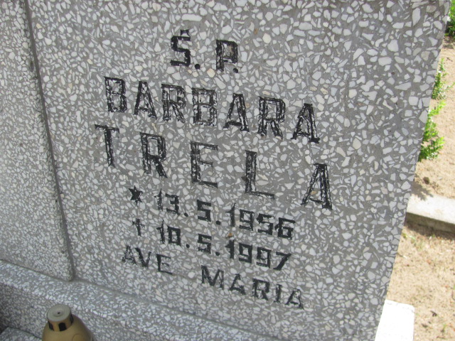 Barbara Trela 1956 Bydgoszcz - Grobonet - Wyszukiwarka osób pochowanych