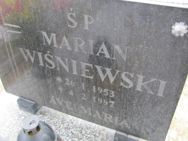 Marian Wiśniewski 1953 Bydgoszcz - Grobonet - Wyszukiwarka osób pochowanych