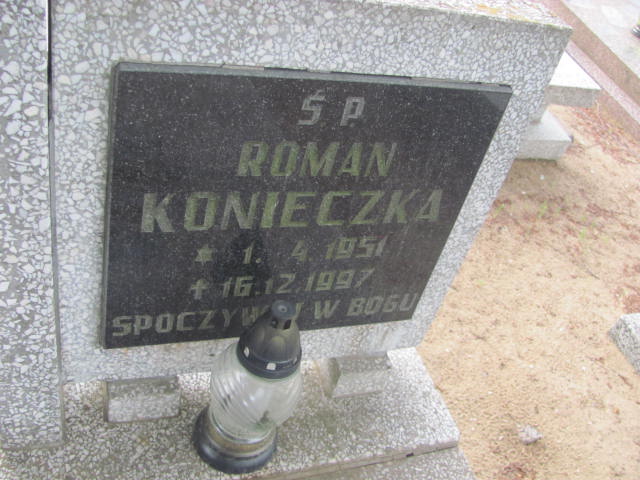 Roman Konieczka 1951 Bydgoszcz - Grobonet - Wyszukiwarka osób pochowanych