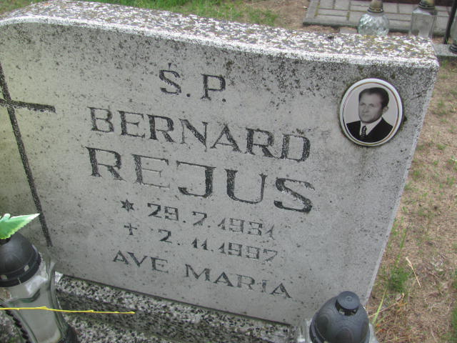 Bernard Rejus 1931 Bydgoszcz - Grobonet - Wyszukiwarka osób pochowanych